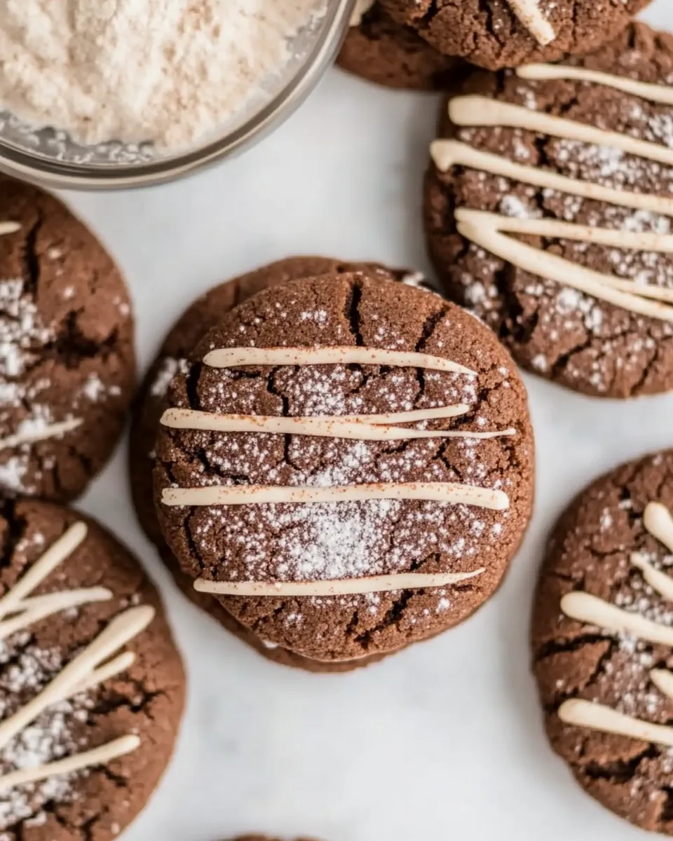 Chocolate Cake Mix Cookies