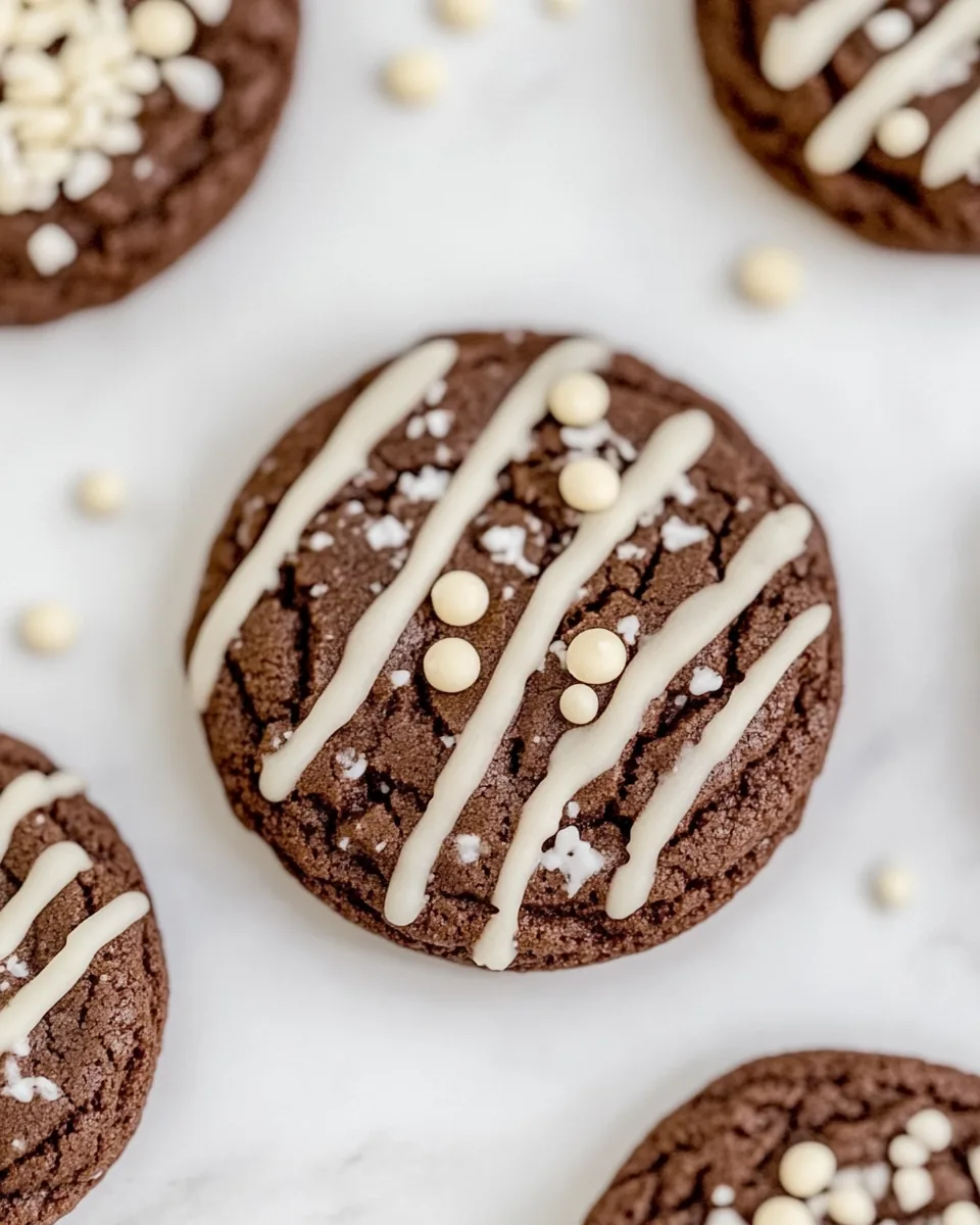 Chocolate Cake Mix Cookies
