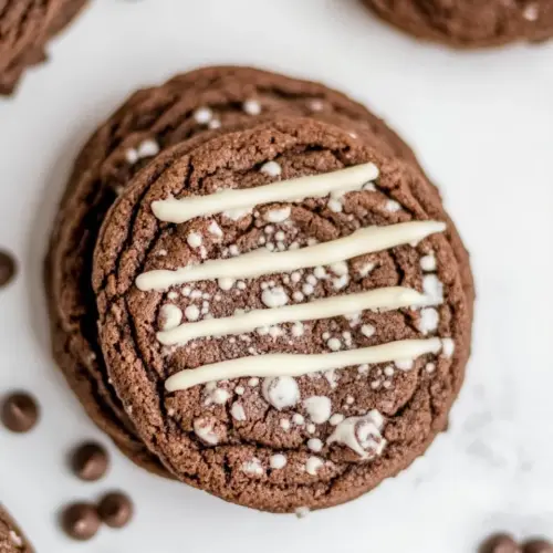 Chocolate Cake Mix Cookies