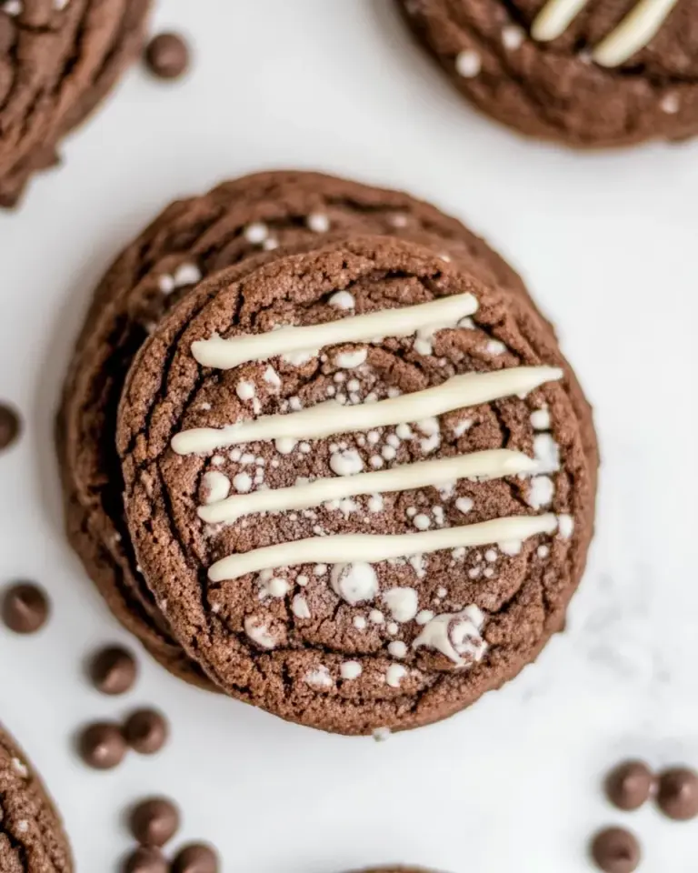 Chocolate Cake Mix Cookies