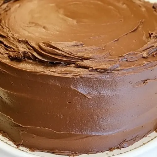 Chocolate Cake with Whipped Mocha Ganache Frosting