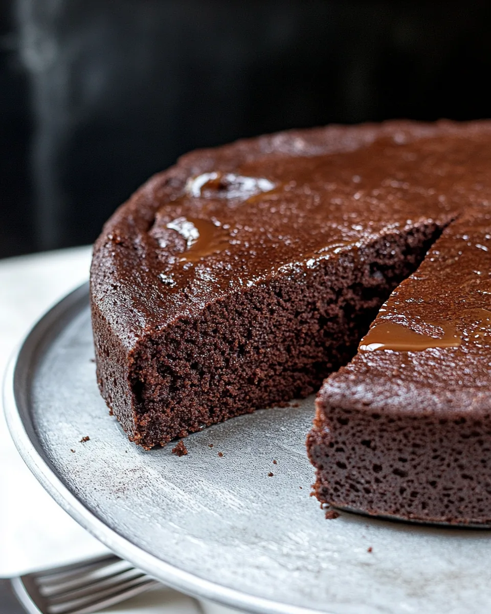 Chocolate Caramel Cake