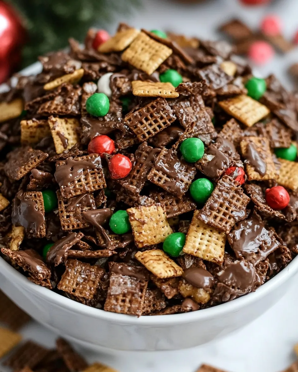 Chocolate Chex Mix