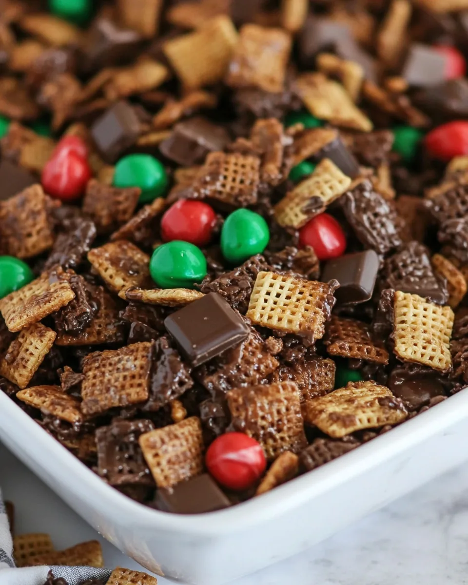 Chocolate Chex Mix