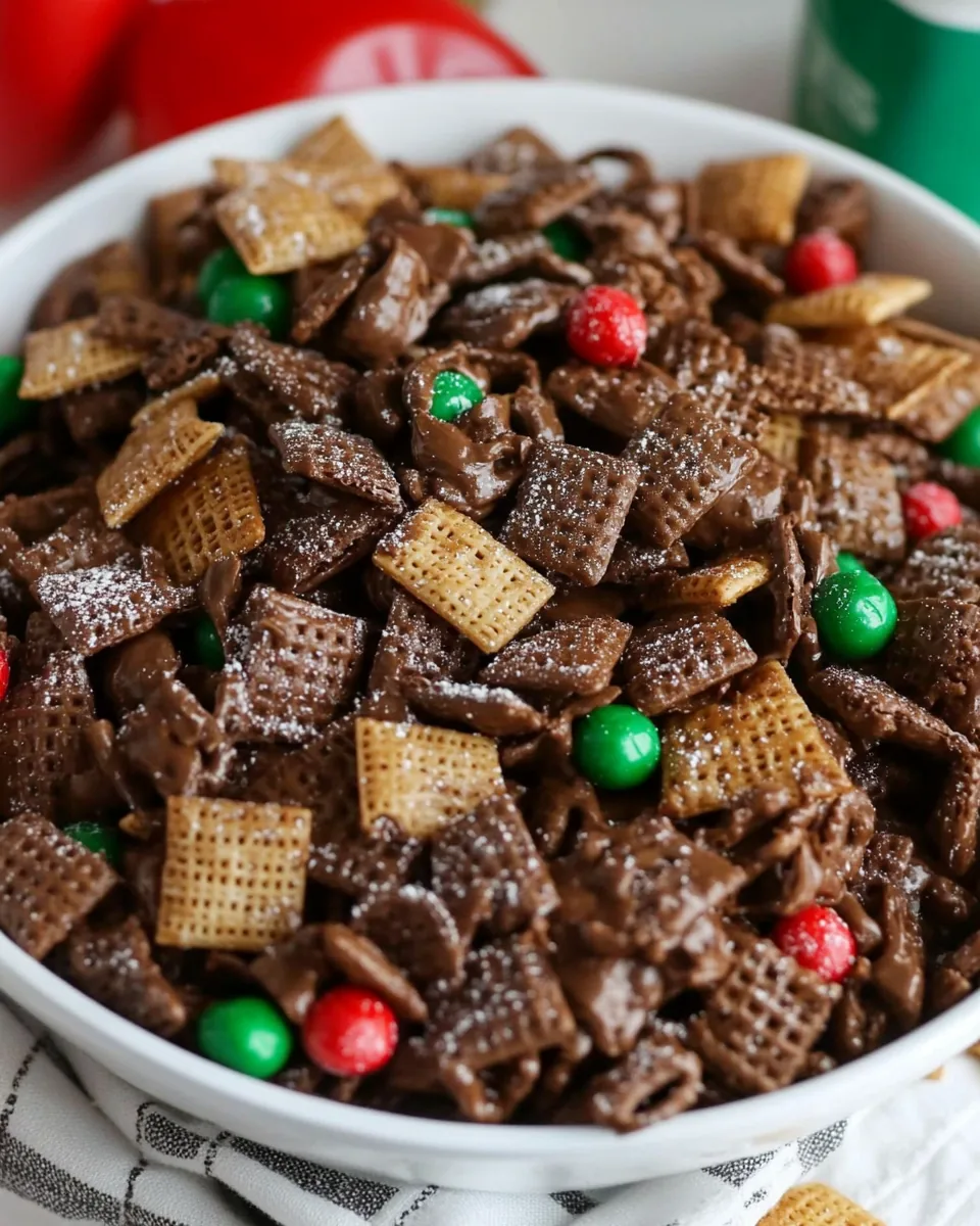 Chocolate Chex Mix