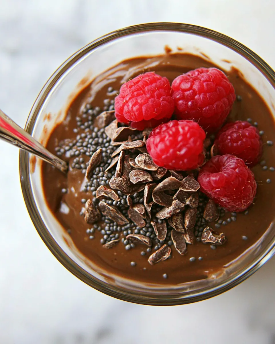 Chocolate Chia Seed Pudding