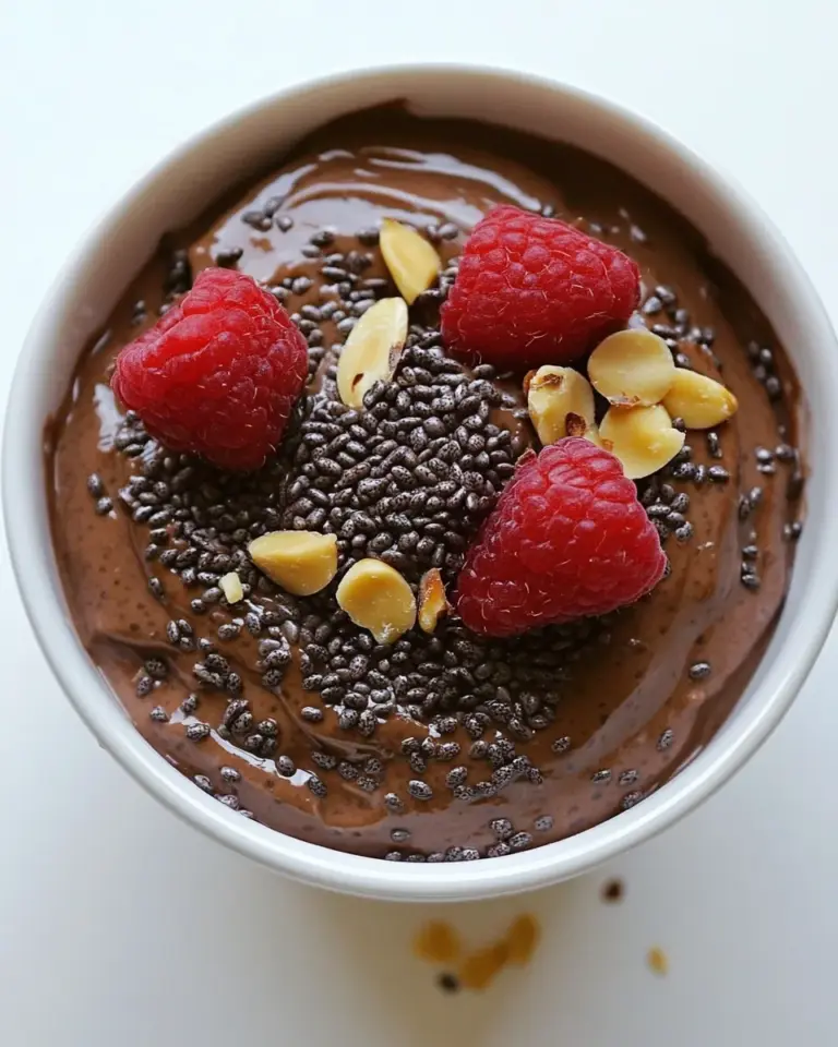 Chocolate Chia Seed Pudding