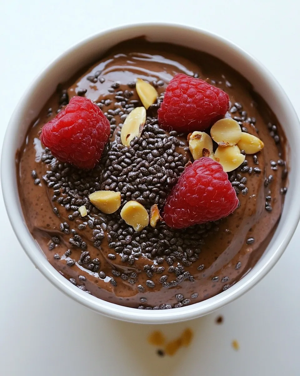 Chocolate Chia Seed Pudding