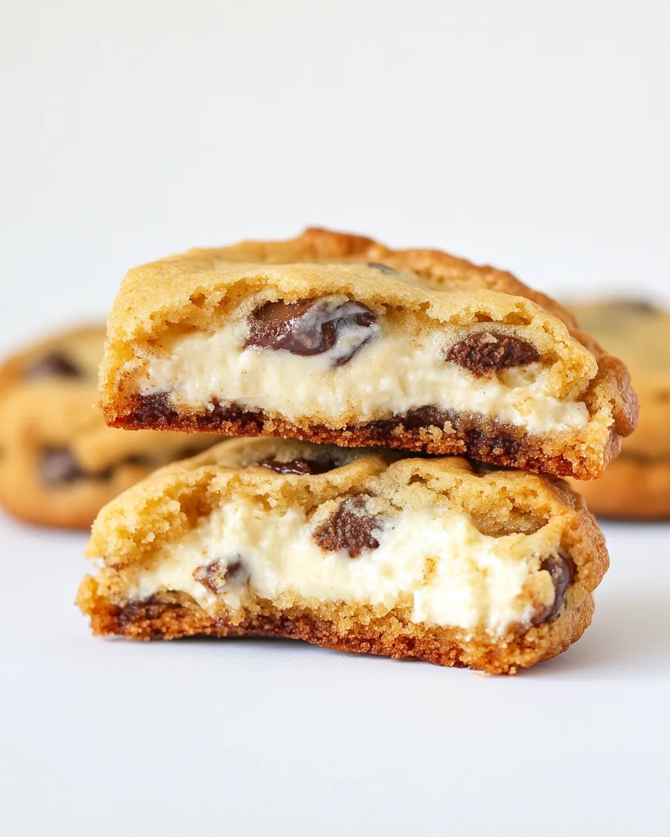 Chocolate Chip Cheesecake Cookies