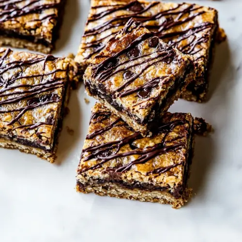 Chocolate Chip Oatmeal Toffee Cookie Bars