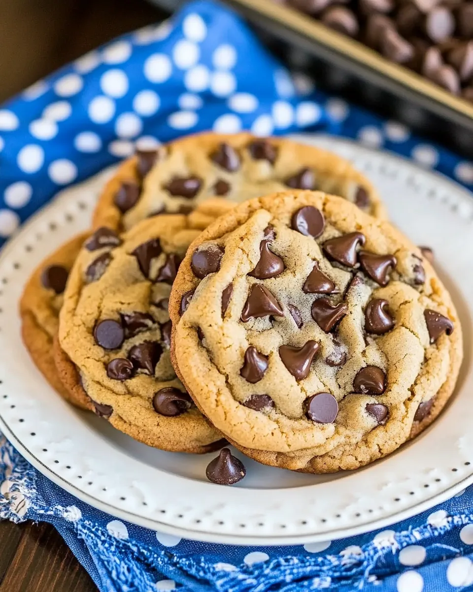 Chocolate Chip Pudding Cookies
