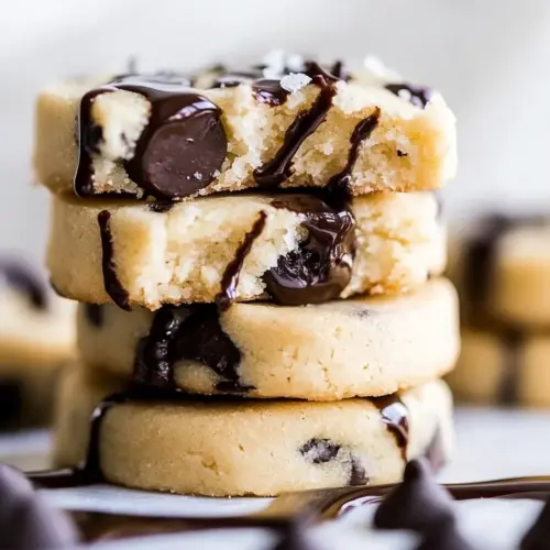 Chocolate Chip Shortbread Cookies