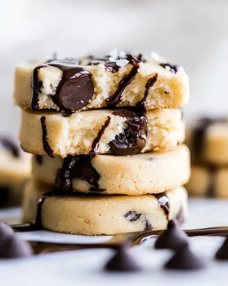 Chocolate Chip Shortbread Cookies