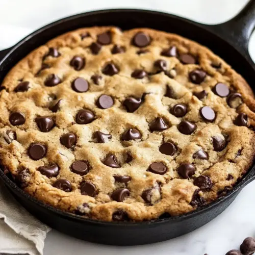 Chocolate Chip Skillet Cookie