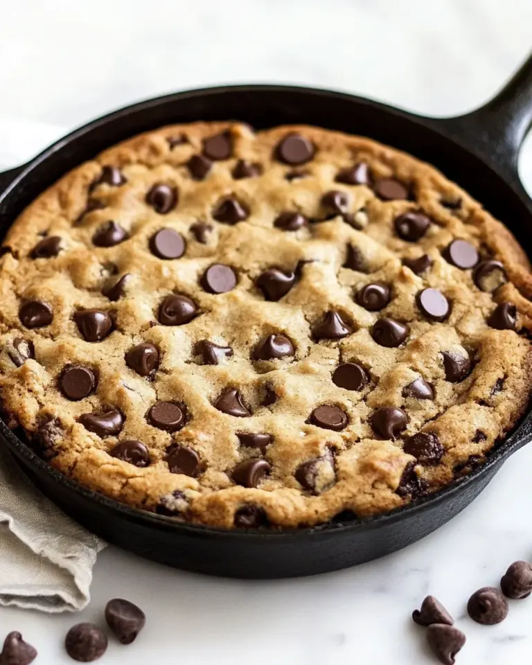 Chocolate Chip Skillet Cookie