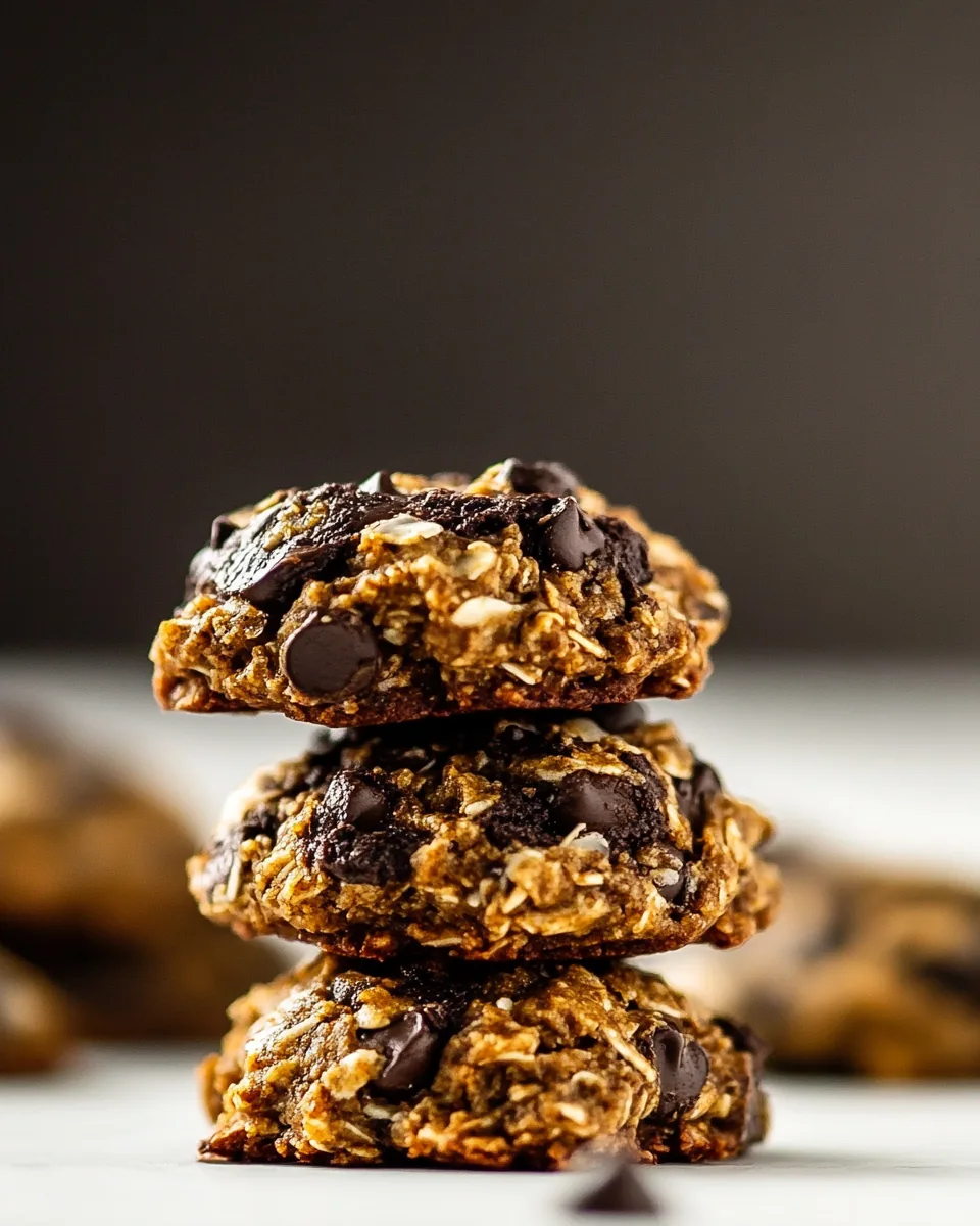 Chocolate Coconut Banana Bread Breakfast Cookies