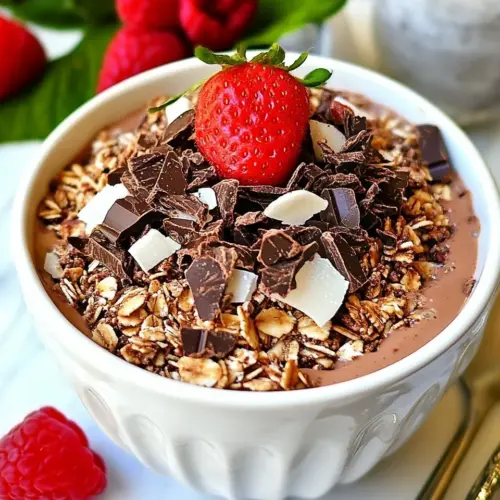 Chocolate Coconut Granola