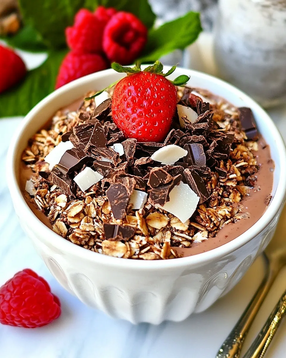 Chocolate Coconut Granola