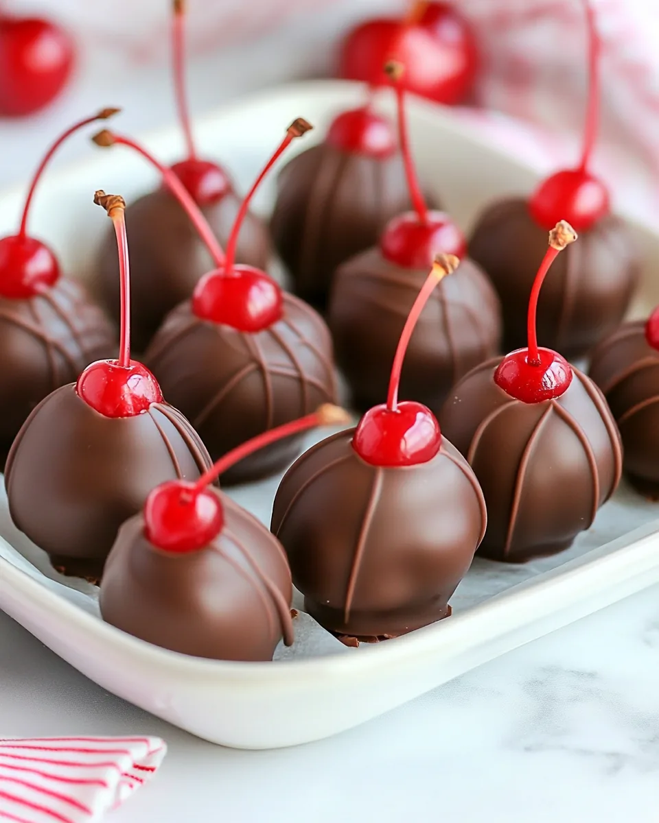 Chocolate Covered Cherries