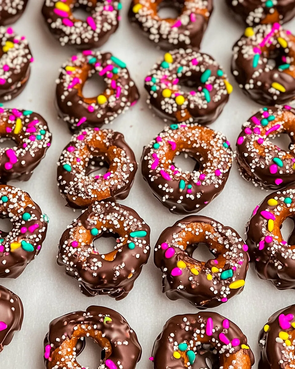 Chocolate Covered Pretzels