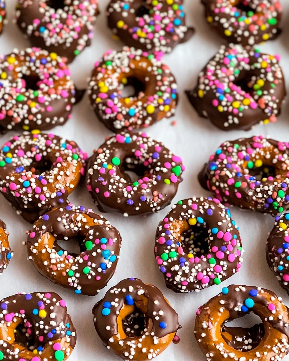 Chocolate Covered Pretzels