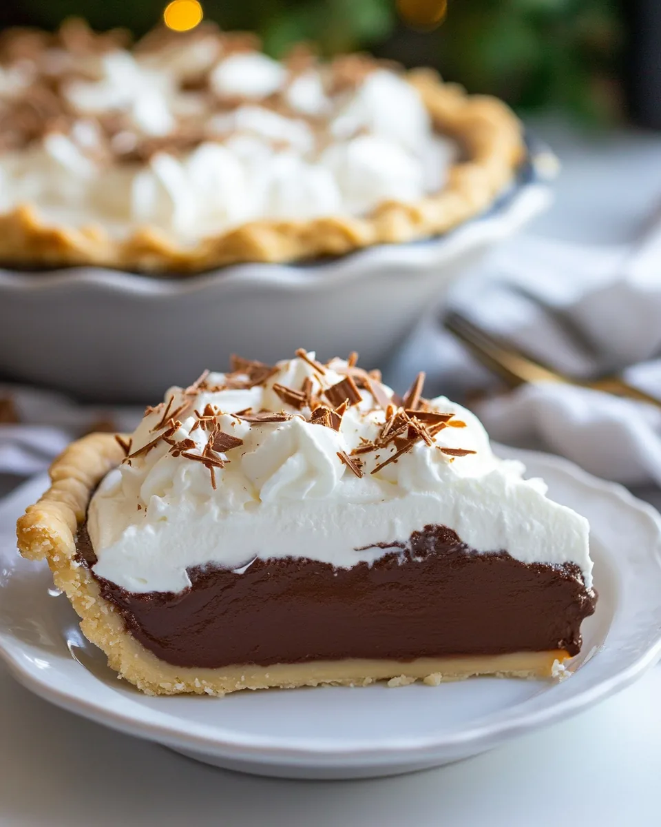 Chocolate Cream Pie