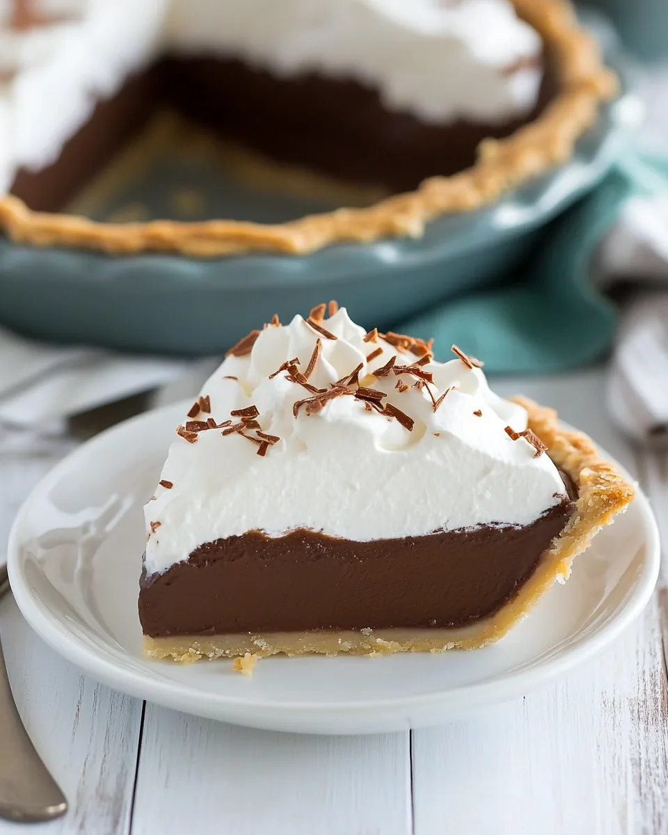 Chocolate Cream Pie