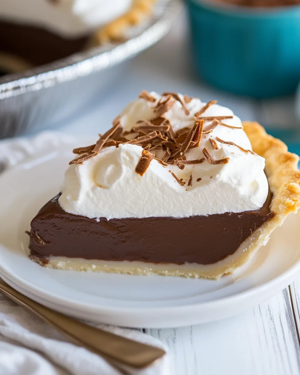 Chocolate Cream Pie