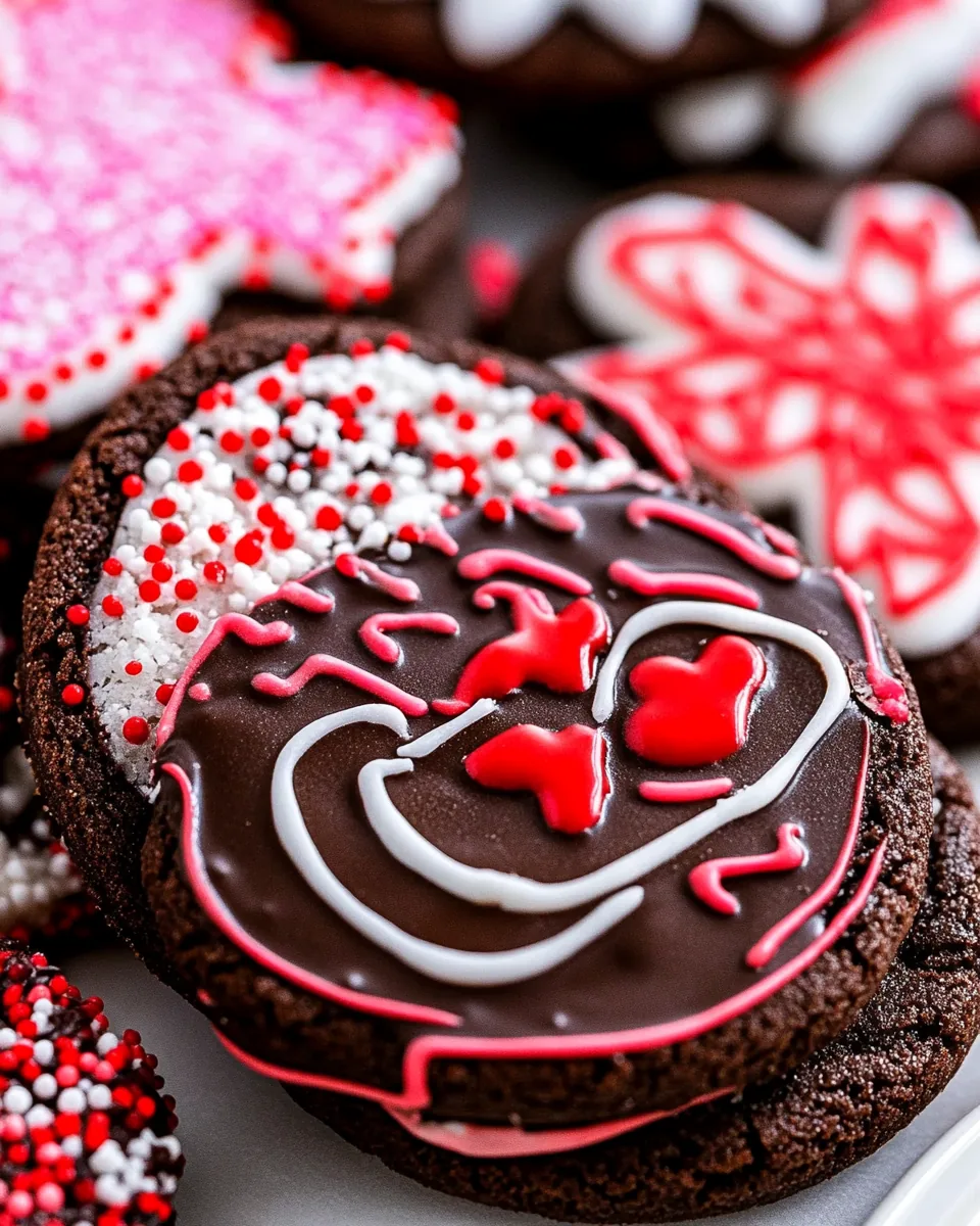 Chocolate Cut Out Cookies