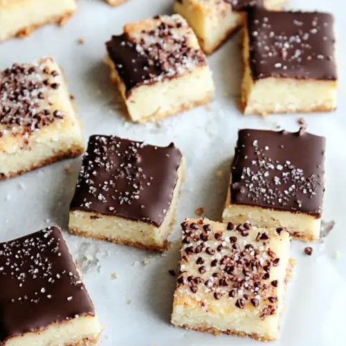 Chocolate Dipped Toffee Shortbread