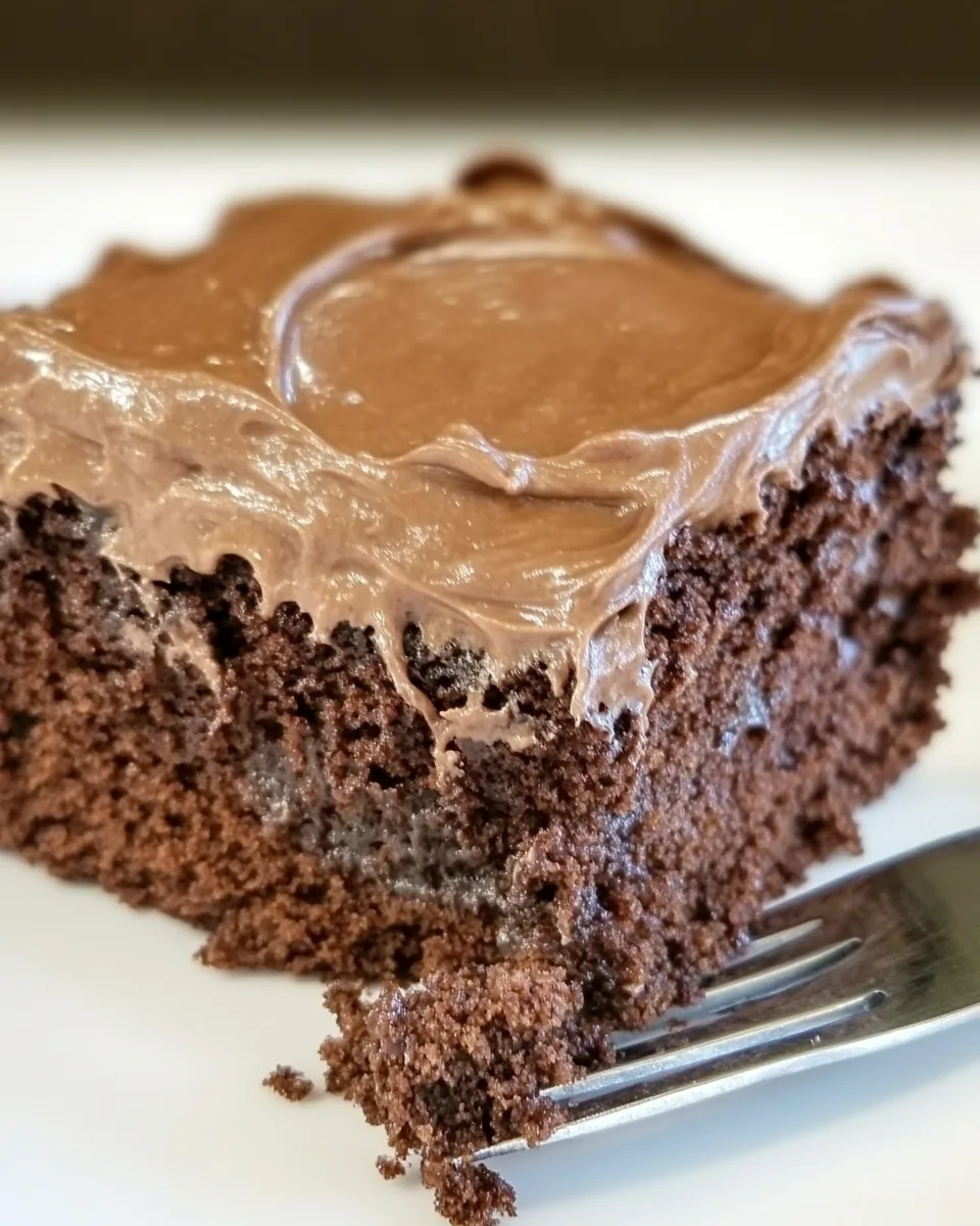 Chocolate Dump It Cake