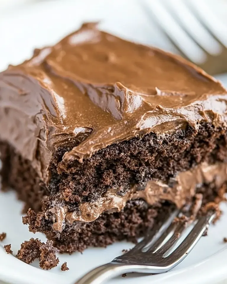 Chocolate Dump It Cake