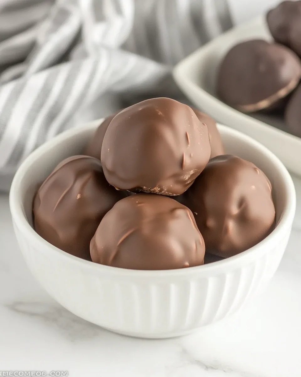 Chocolate Frangelico Truffles