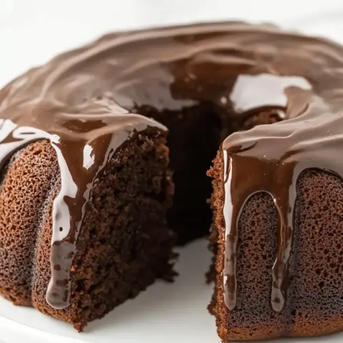 Chocolate Glazed Cake
