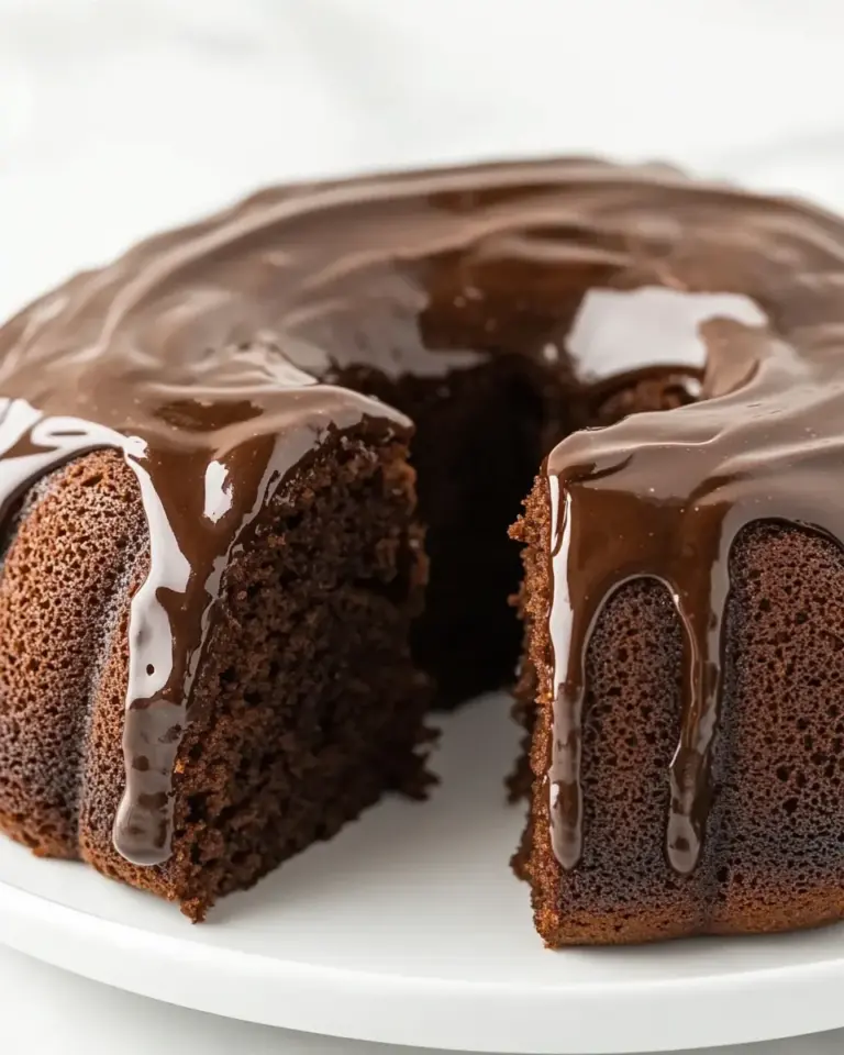 Chocolate Glazed Cake