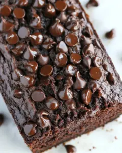 Chocolate Gluten Free Vegan Banana Bread