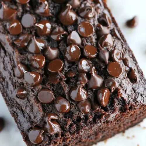 Chocolate Gluten Free Vegan Banana Bread