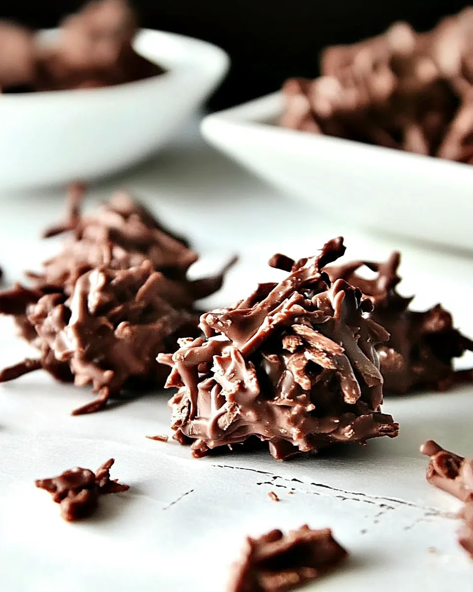Chocolate Haystacks
