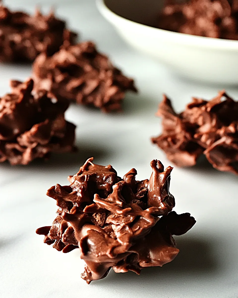 Chocolate Haystacks