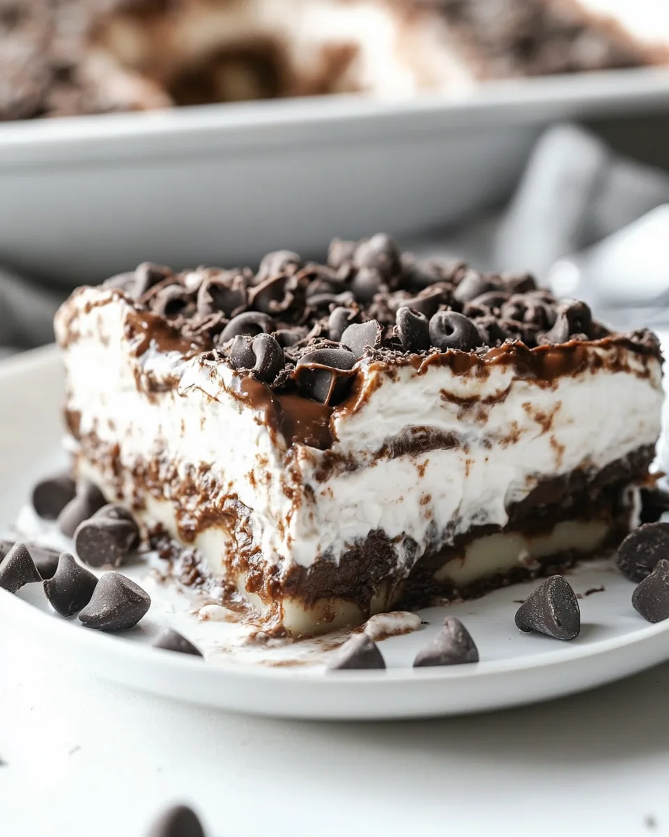 Chocolate Lasagna
