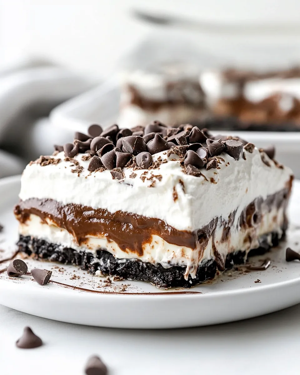 Chocolate Lasagna