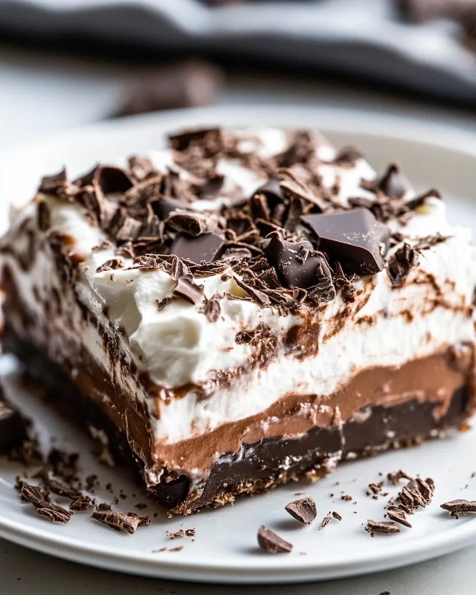 Chocolate Lasagna
