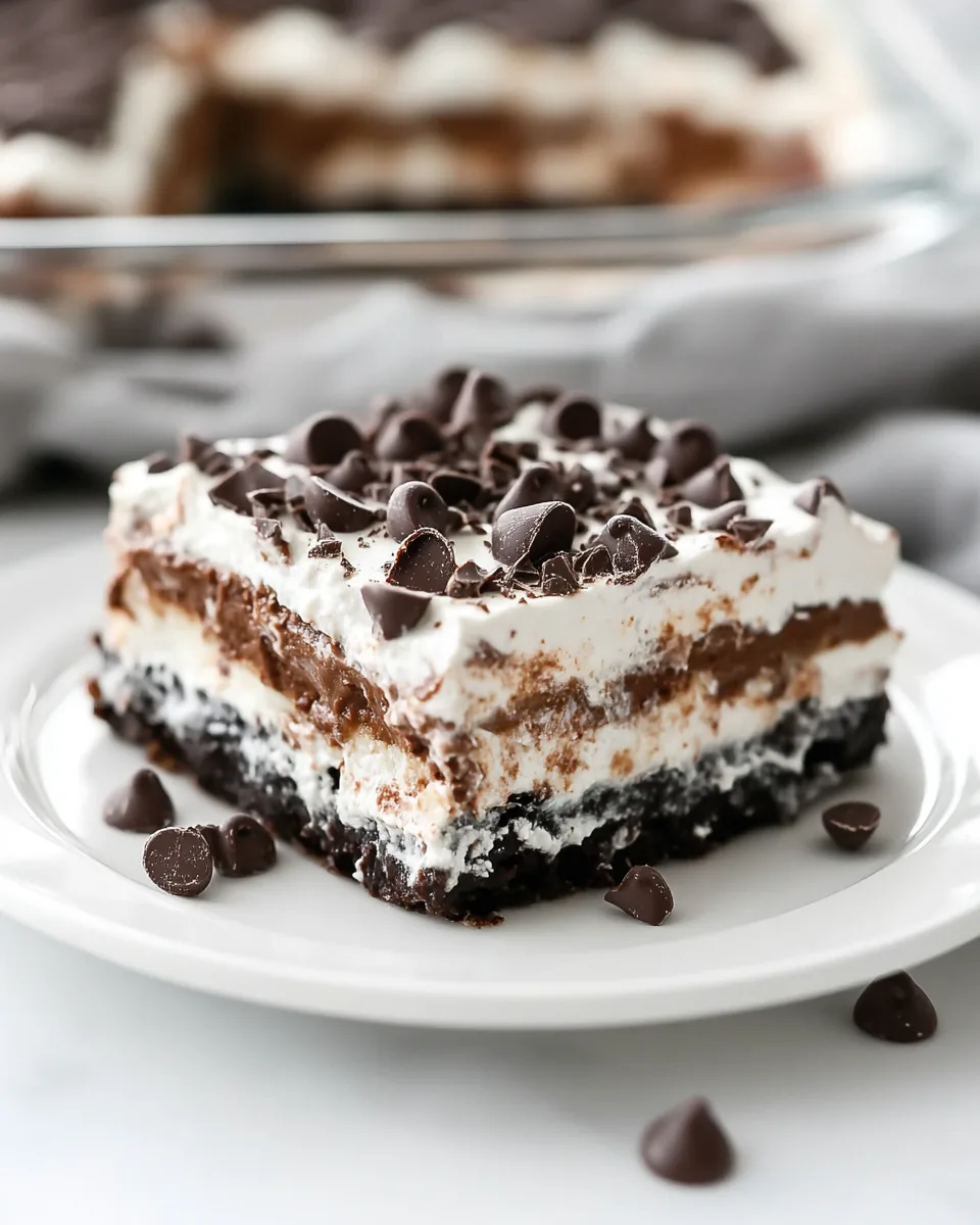Chocolate Lasagna