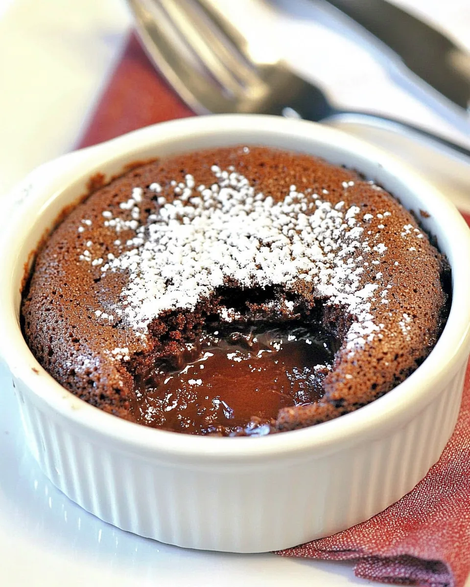 Chocolate Melting Cake