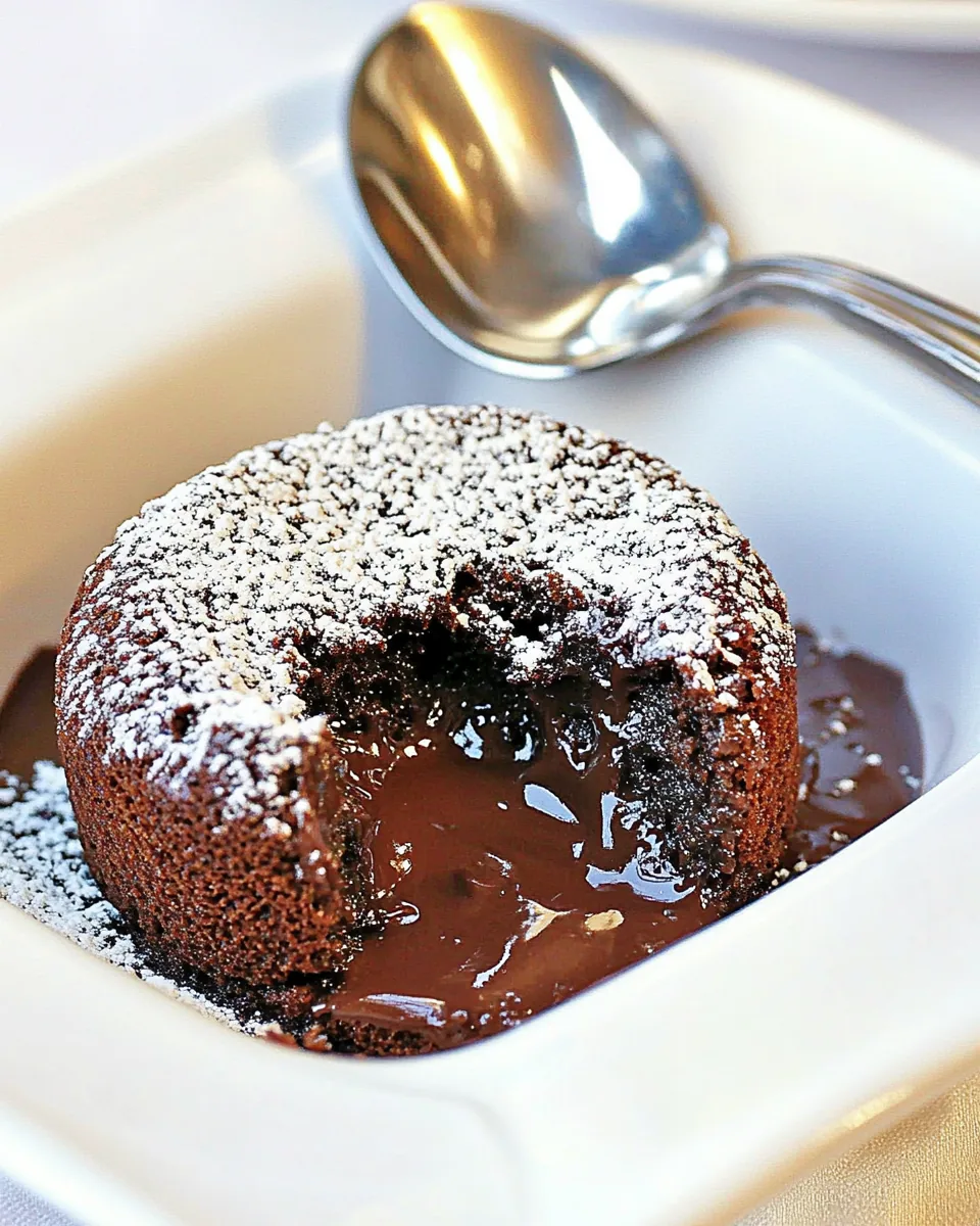 Chocolate Melting Cake