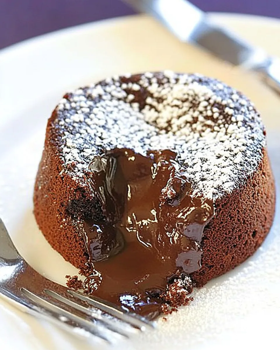 Chocolate Melting Cake