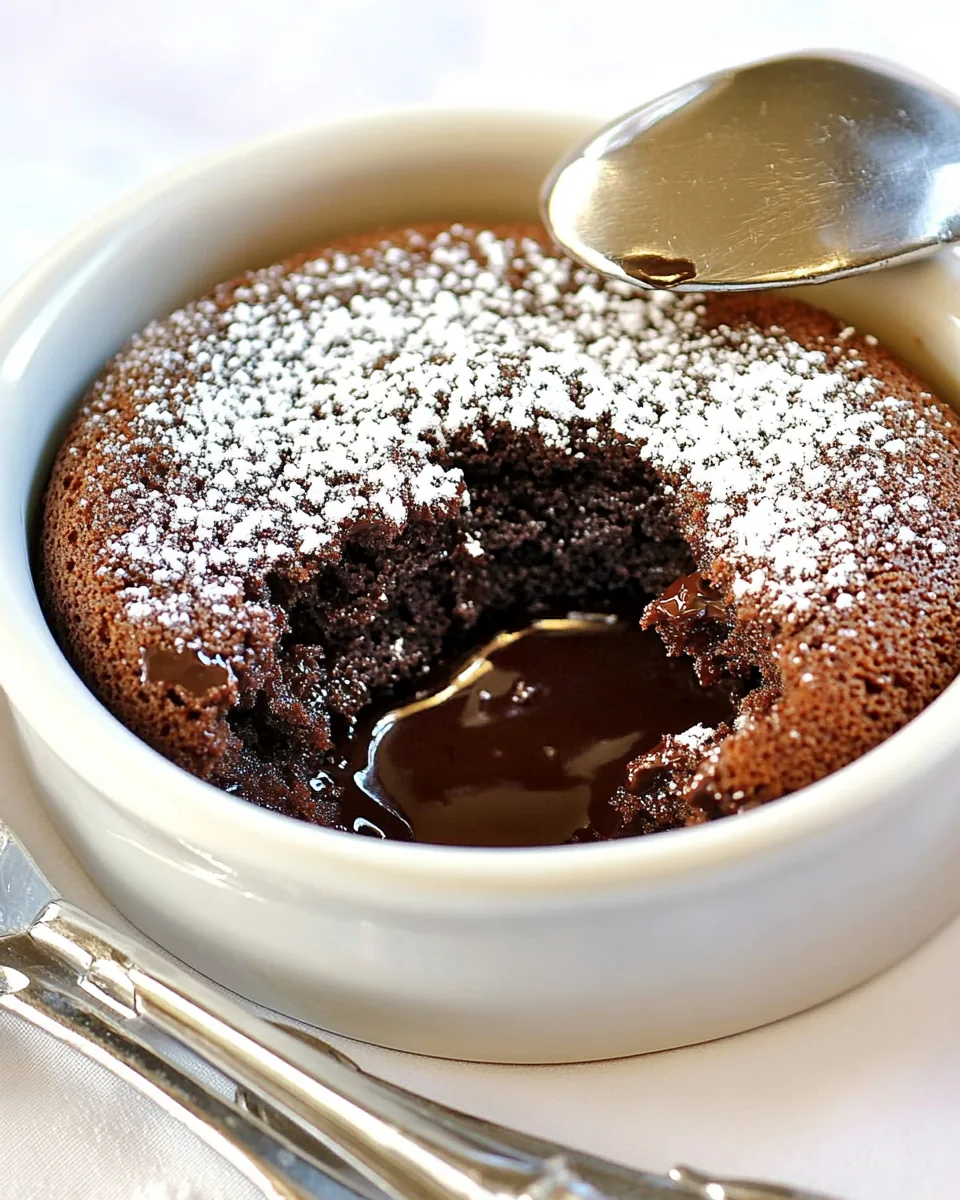 Chocolate Melting Cake