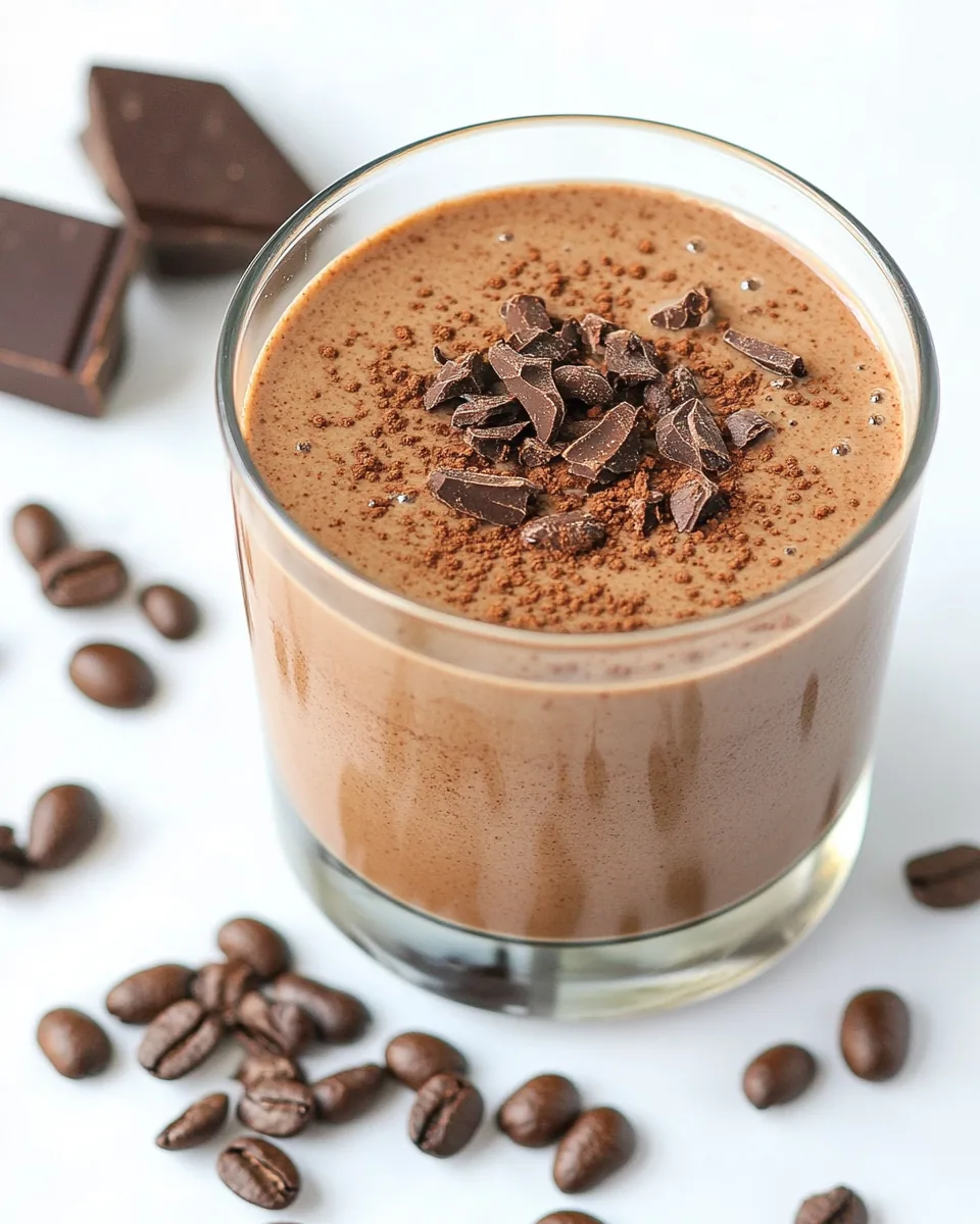 Chocolate Mocha Breakfast Shake