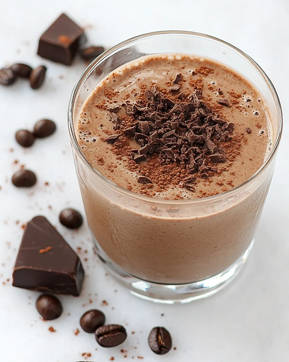 Chocolate Mocha Breakfast Shake