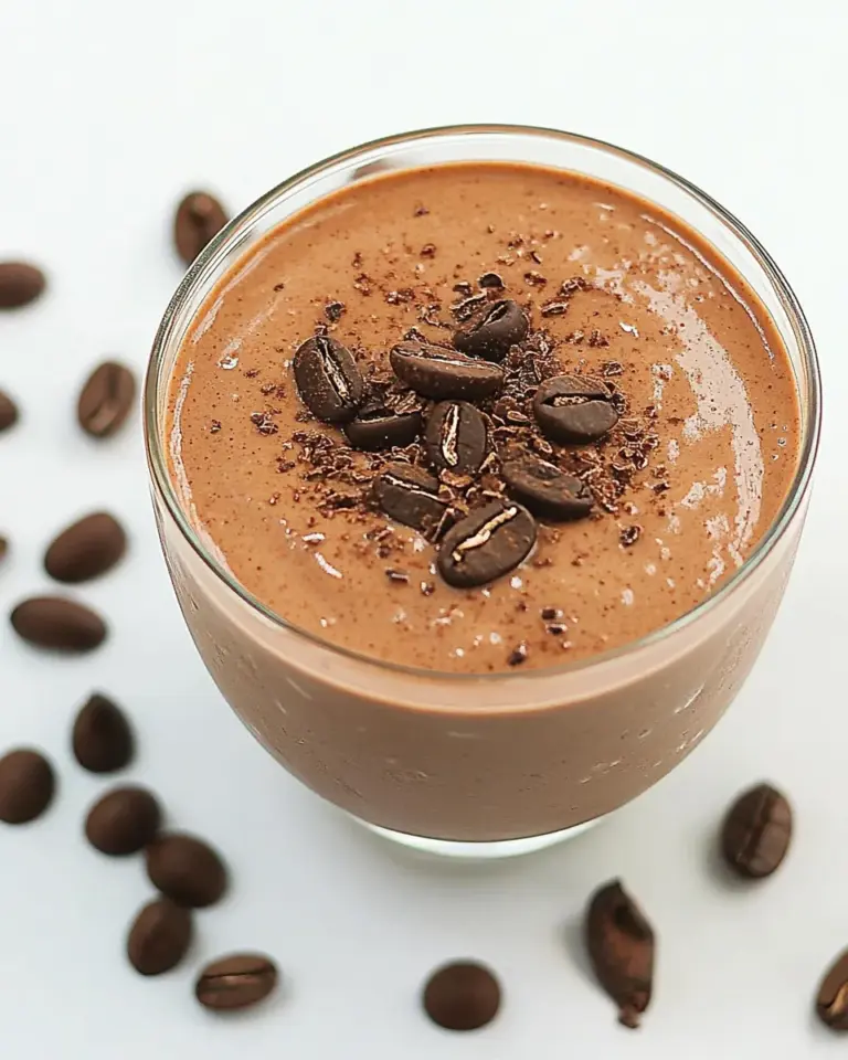 Chocolate Mocha Breakfast Shake